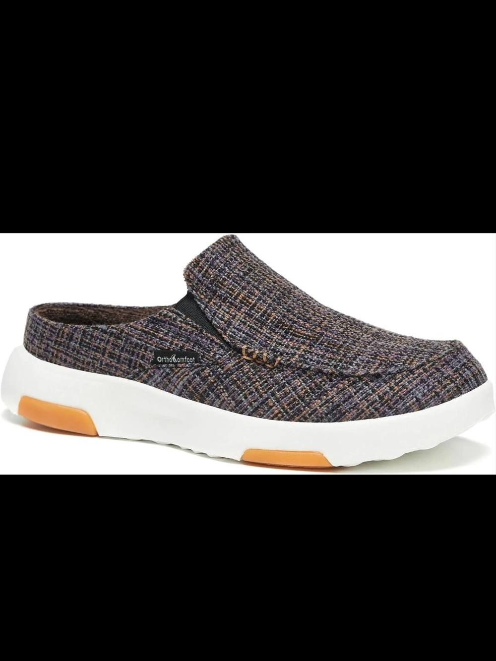 ✨️Like NEW! •OrthoComfort• Slip-On Casual Comfort Shoes - Brown Multi - Picture 3 of 14